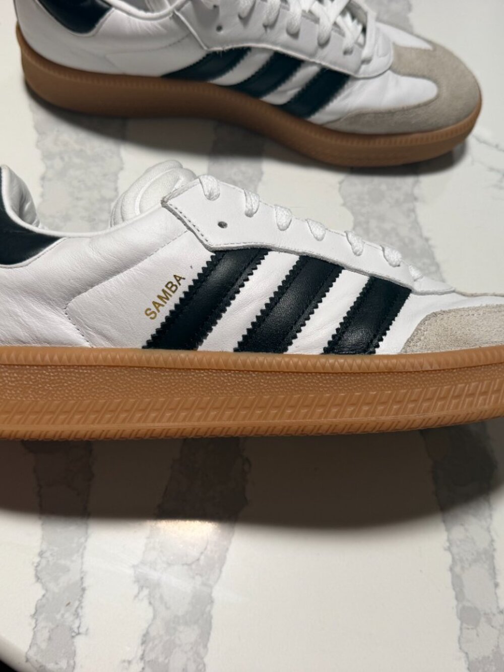 Samba XLG - Cloud White / Core Black / Gum - Picture 2 of 8
